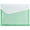 Green, variant on NXUJEUG Poly File Folders Letter Size File Organizer Plastic Envelope A4 Document Holder with Button Closure (Sky Blue, 1 Pack)
