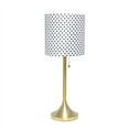 thumbnail image 1 of Lampe de table conique Simple Designs avec abat-jour en tissu, 1 of 9