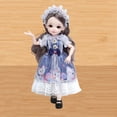 thumbnail image 1 of 1:6 31cm 23 articuciones de chica muñeca con sonido ligero cabellero suave con de ropa maquilje de moda aparenta CUTICAT Muñeca BJD de 31CM, 1 of 8