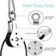 thumbnail image 3 of Bloques de polea de acero inoxidable resistentes a la corrosión, rodamientos para equipos de fitness profesionales, accesorio para canoa y kayak con capacidad de peso de 300 kg para una mayor, 3 of 5