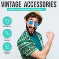 thumbnail image 4 of Sunny Pro Retro Round Sunglasses Small Colored Lens Hippie John Lennon Glasses, 4 of 7