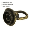 thumbnail image 4 of Unique Bargains 25kg Max Load 30x44mm M10 Thread Ring Shape Female Loop Eye Nut Bronze 2 Pack, 4 of 5