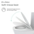 thumbnail image 4 of St. Tropez One-Piece Elongated Toilet Left Side Flush, 10" Rough-In 1.28 gpf, 4 of 15