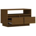 thumbnail image 5 of vidaXL Meuble TV Miel Brun 60x35x37 cm Pin Massif, 5 of 5
