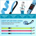 thumbnail image 2 of Correa LED para perro Weesiber con luz brillante, recargable por USB, 2 of 8
