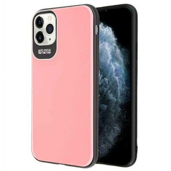 Apple iPhone 11 PRO Phone Case Ultra Thin & Full Body Protective Hard Shockproof Armor Fusion Hybrid Bumper Rubber Protection Cover Original Phone Color Case [PINK] for Apple iPhone 11 Pro