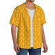 thumbnail image 2 of Balery Corn Kernels Camisa Casual de Manga Corta con Botones para Hombre, Texturizada, Estilo Cubano, para Playa, Verano-Small, 2 of 5