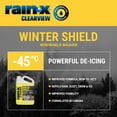 thumbnail image 2 of Rain-X® ClearView - Winter Shield Windshield Washer Fluid, -45°C, 2 of 9