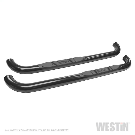 Westin 23-3925 E-Series 3 Round Nerf Step Bars Fits select: 2019 FORD F150 SUPERCREW, 2016-2018 FORD F150