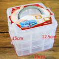 thumbnail image 4 of New Plastic Storage Box Craft Beads Jewellery Storage Organizer Tool Box Case, 4 of 5