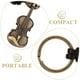 thumbnail image 3 of Llavero de violín retro, colgante de aleación de zinc, dije para bolso, mochila, llavero de fiesta, llavero de violín para músicos y entusiastas., 3 of 6