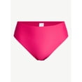thumbnail image 2 of Time and Tru Women's and Women's Plus Mid Rise Bikini Bottoms, Sizes XS-3X, 2 of 5