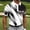 White C, variant on BRGZLK Mens Golf Shirts 250 Anniversary USA Shirt Summer Trendy Short Sleeve Turn-Down Collar Tees Loose Fit Patriotic Tops Dark Gray XXL
