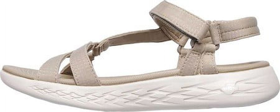 Skechers Women's On-the-Go 600 Brilliancy Ankle Strap Sandal