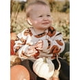 thumbnail image 3 of Toddler Infant Baby Girl Boy Halloween Outfit Long Sleeve Pumpkin Sweatshirt Pullover Top Shirt, 3 of 6