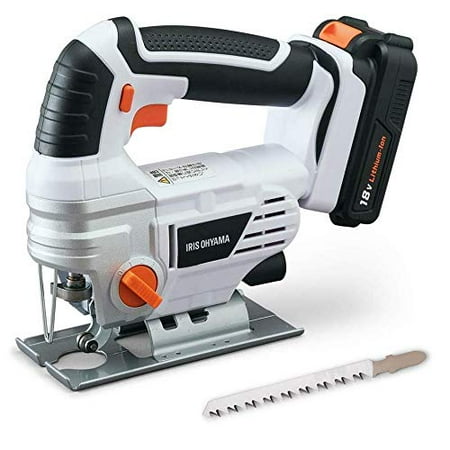 

Iris Oyama Jigsaw Electric saw 18V Rechargeable with high-speed shredding mode Battery with charger JJS181 [Common battery series]