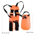 thumbnail image 2 of OULII Strimmer Padded Harness Double Shoulder Harness Strap For Brush Cutter Orange 1Set 12 * 6 * 3.6 inch, 2 of 7