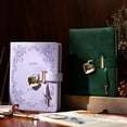 thumbnail image 3 of Diario con candado en forma de corazón con llave, diario rosa con candado para niñas, diarios con candado de cuero B6 para mujeres Sincero Hogar, 3 of 6
