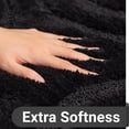 thumbnail image 4 of Bathroom Rugs Runner 24 x 60 Inch, Extra Long Bathroom Rug Non-Slip, Machine Washable Bath Mats Rug, Black Soft Carpets for Bathroom Shower, 4 of 7