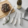 thumbnail image 3 of French Home Laguiole Connoisseur 4-Piece Steak Knife Set with Ivory-Colored Handles, 3 of 6