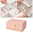 thumbnail image 4 of Caja de almacenamiento de joyas Sunnimix Rosa, 4 of 7