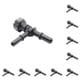 thumbnail image 2 of Riwesomey Car Fuel Coupling Hose Coupler Motorcycle Connect Black Practical Connector for Upgrading Connectors Replacement Parts Como se muestra 10piezas, 2 of 6