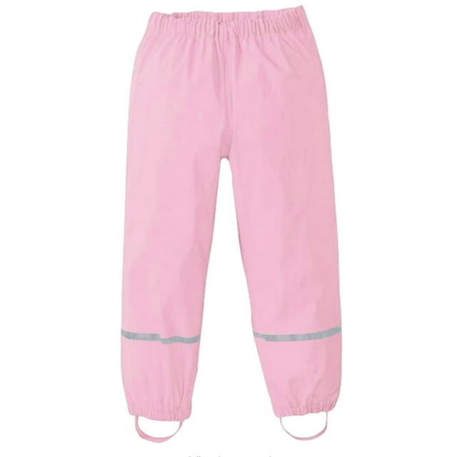Birdeem Childrens Thin Waterproof Windproof and Breathable Outdoor Rain Pants