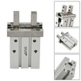 thumbnail image 1 of For SMC MHZ2-20D 20mm Parallel Air Gripper Cylinder Bore Pneumatic Part Finger, 1 of 12