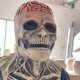 thumbnail image 4 of Party Decorations Halloween Creative Full Head Skull Mask Helmet With Skull Mask Cosplay Props, 4 of 4