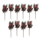 thumbnail image 1 of Matsuzay 10 piezas, amplia gama de usos, tallos de frutos rojos para decoración navideña versátil, reutilizable Kits de decoración para fiestas Tipo 1, 1 of 6