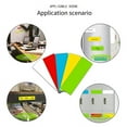thumbnail image 3 of 60 Pack Dry Erase Magnetic Labels Magnets Sticker Reusable Magnetic Name Tags Waterproof Magnetic Label Stickers, 3 of 6