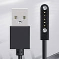 thumbnail image 4 of Universal Kids Smart Watch Charger Cable 7.62mm Spacing Straight Plug Design Safe Durable Black, 4 of 7