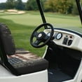 thumbnail image 4 of FUIALDOLG USA Flag Deer Print Golf Cart Seat Covers for Club Car Precedent Ordinary Seats, Breathable Hunting Season Front and Back Seat Cushion Cover for Golf Cart, Easy to Install, 4 of 8