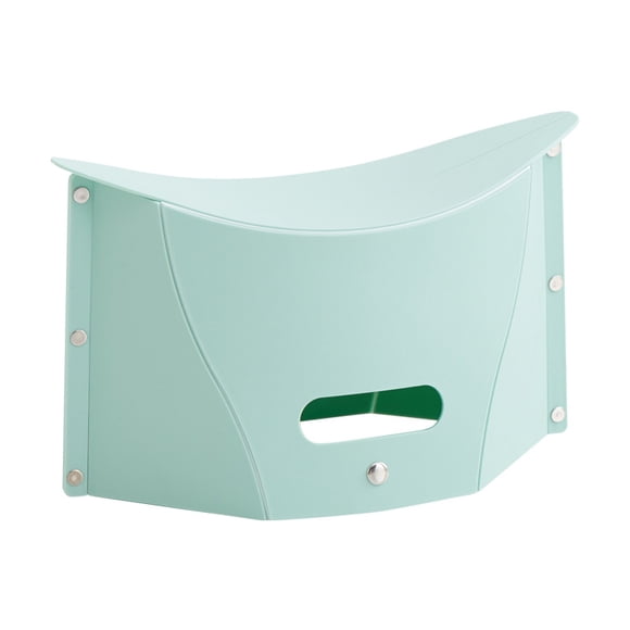 Jinsinto Portable BBQ Sketch Fishing Stool, Outdoor Folding Small Plastic Bench (Green)