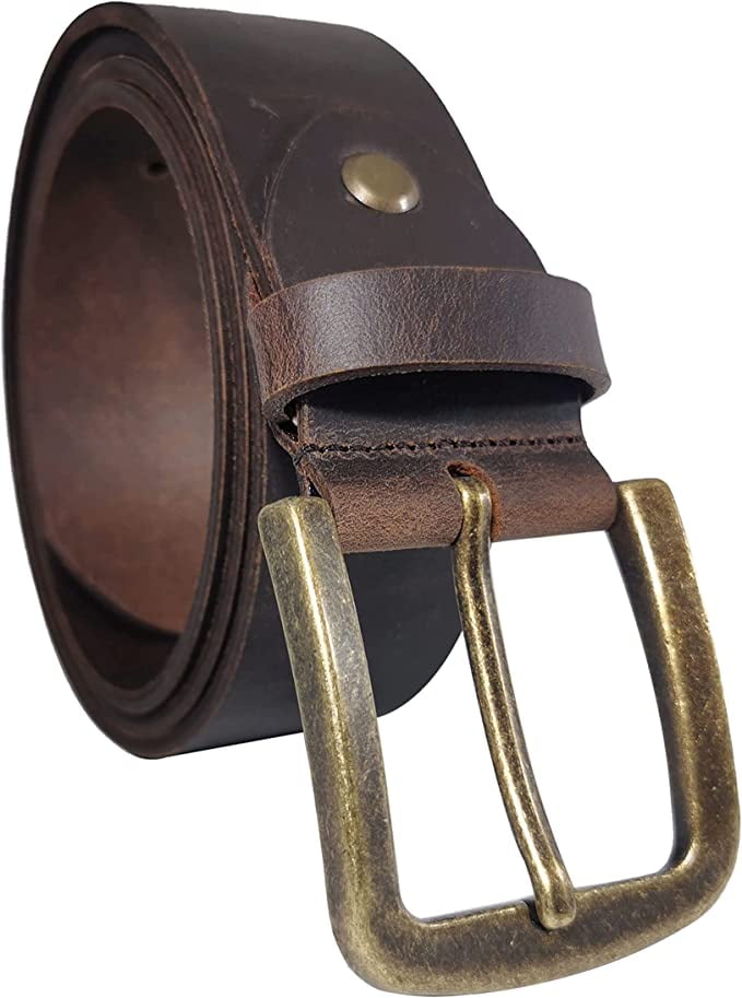 mens leather dress belt