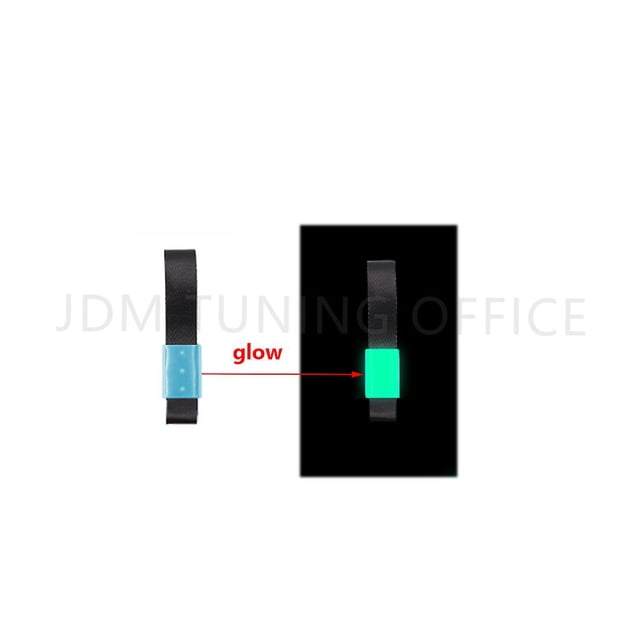 Jdm Universal Light Glow In Dark Tsurikawa Nylon Rope Subway Train Black Custom Logo Handle Strap Charm Drift Toy