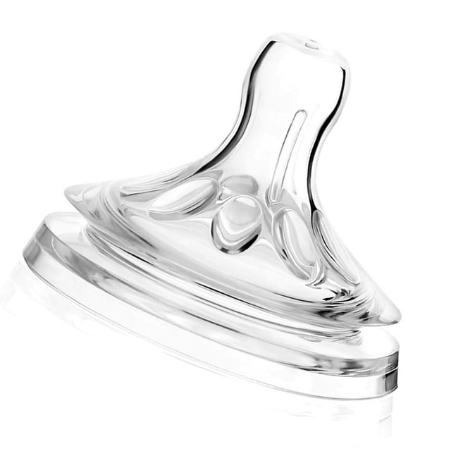 Tetinas para biberones, 4 piezas Tetinas para biberones Tetinas de silicona transparentes Tetinas para biberones Tecnología de vanguardia