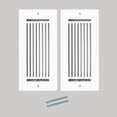 thumbnail image 1 of Cast Aluminum Floor Register Size 4" X 10" VR109 Pack of 2, 1 of 1