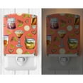 thumbnail image 2 of Drinks and Cocktails Salmon Ceramic Night Light, 2 of 2