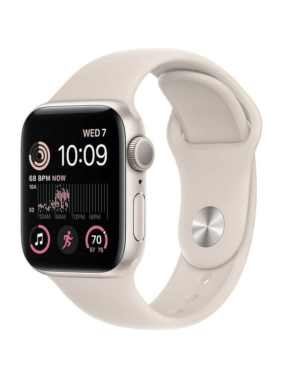 Restored Apple Watch SE (2nd Gen) A2726 (GPS + Cellular) 40mm Smart Watch with 18 Hours Battery Life