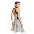 thumbnail image 2 of Material Girl Womens Collared Illusion A-Line Dress, 2 of 2