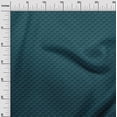 thumbnail image 3 of oneOone Rayon Dark Teal Blue Fabric Abstract Polka Craft Projects Decor Fabric Printed By The Yard 56 Inch Wide, 3 of 4