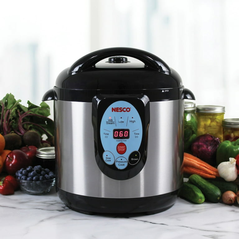CAREY DPC-9SS Smart Electric Pressure Cooker and Canner, Stainless Steel,  9.5 Qt