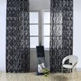thumbnail image 2 of Paire de VOILE NET 100x270CM Noir, 2 of 6