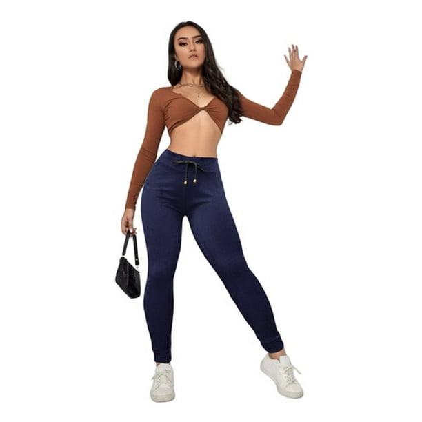 Pants Mujer Casual Jogger Dama Terciopelo Legins Gym Pans LOLE Pants