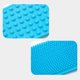thumbnail image 2 of IDEANATEGRATE Toalla Exfoliante De Silicona Azul Con Doble Asa Para Y Masaje Corporal, 2 of 8