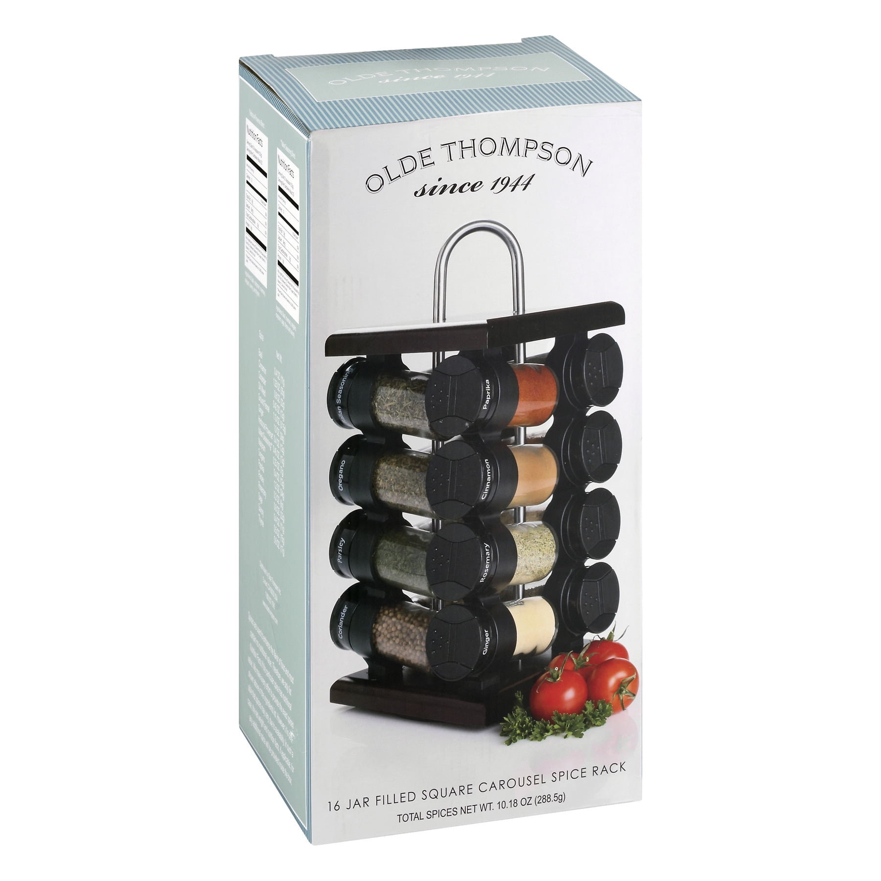 Olde Thompson Square Carousel E Rack 16 Ct