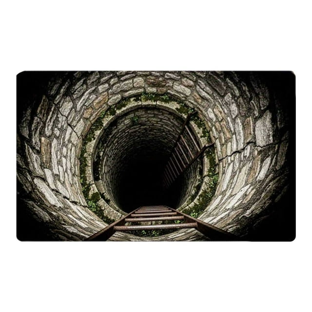 TIELUTT Large Entrance Carpet Floor Mat with Visual Deception Effect Suitable for Area Rug and Set Knit Blanket with Pom Poms Oversized Throw Blanket Netted Throw Blanket Blankets for Men