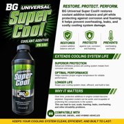 BG K5901 Cooling System Flush Coolant Service Kit BG Universal Cooling System Cleaner PN 540 & BG Universal Super Cool PN 546 With Pocket Screwdriver