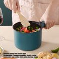 thumbnail image 3 of Electric Pot, Mini Electric Dry Protection Cook Pot, Electric Cooking Pot 1.8L Nonstick 2 Temperature Mode, 6 Function Long Handle Electric Cooker for Home Cooking, 3 of 5